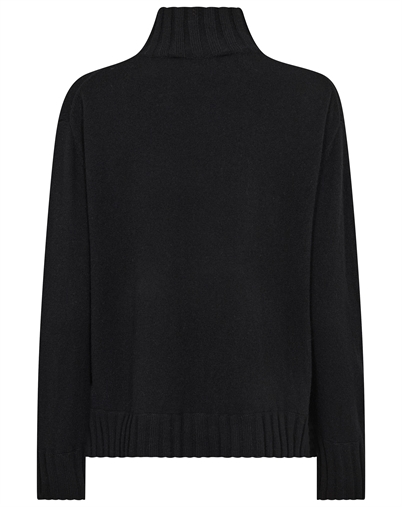 Mos Mosh - MMAima Highneck Strik - Black